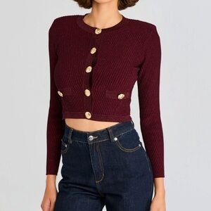 RETROFETE  SEPHIRA KNIT JACKET